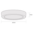 thumbnail image 4 of Estevez Luminaria LED para Sobreponer DRUM ECO 18W 3000K Negro, 4 of 7
