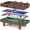 Natural, variant on Costway 4 In 1 Multi Game Hockey Tennis Football Pool