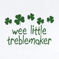 thumbnail image 2 of CafePress - Wee Little Treble Maker Irish Infant Creeper - Baby Light Bodysuit, Size Newborn - 24 Months, 2 of 4