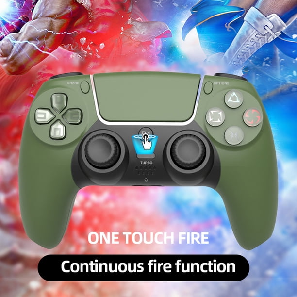 Controlador Gamepad Joystick Bluetooth-Compatible4.0 Control remoto para juegos para PS4/PS3/PC