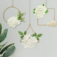 thumbnail image 6 of PAMINGONO Golden Metal Wreath Frame 1Pcs for Flower Arrangement and DIY Projects, 6 of 8