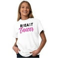 thumbnail image 3 of Beat Breast Cancer Support Awareness Women's Graphic T Shirt Tees Brisco Brands M, 3 of 6