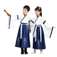 thumbnail image 1 of Tenue de Cour Traditionnelle pour Spectacle et Jeu de Rôle Robe pour Enfants pour Jeunes Ensemble Historique Élégant pour Garçons et Filles, 1 of 3