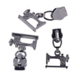 thumbnail image 3 of Zipper Pull Bag Zipper Pulls Zipper Head Machine Suitcases Sliders Sewing Machine Zipper Puller 10 Pcs Metal Zipper Tag Zippers, 3 of 8