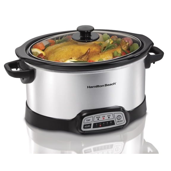 Hamilton Beach 6 Quart Programmable Slow Cooker 33463