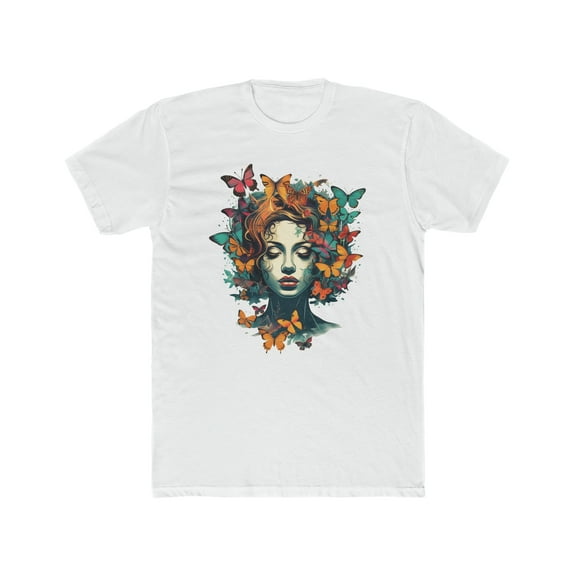 Butterfly Girl 2 Premium fit Cotton T-Shirt