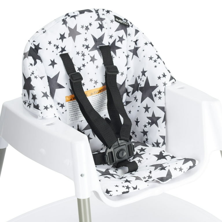 Evenflo 4-in-1 Eat & Grow Convertible High Chair (Pop Star White)