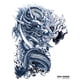 thumbnail image 3 of Tatuaje Sternum Stick 2pcs Animal Desmontable Desechable Impermeable para La Piel Del Cuerpo, 3 of 9