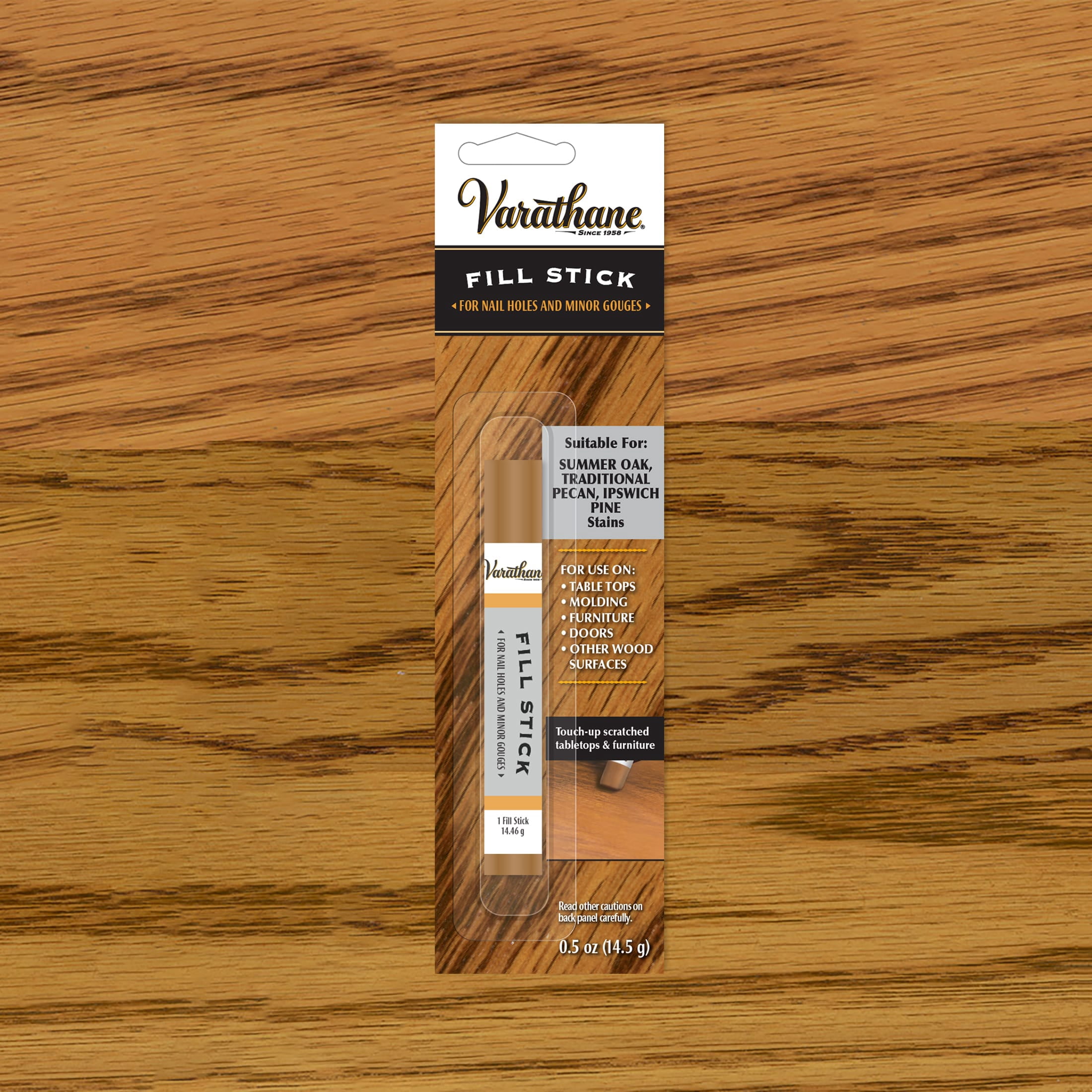Summer Oak, Varathane Wood Repair Fill Stick-215363 - Walmart.com