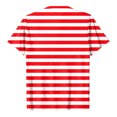 thumbnail image 7 of YDFCWXW Women's Halloween 'SPOOKY VIBES' Graphic Short Sleeve T-Shirt - Cute Round Neck Casual Tee for Spooky Season Red, L, 7 of 7