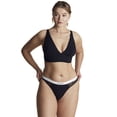 thumbnail image 4 of MOI Midnight Cotton Plunge Wirefree Bralette, US Large, NWOT, 4 of 4
