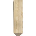 thumbnail image 4 of Ekena Millwork 6"W x 20"D x 24"H Traditional Craftsman Rough Sawn Bracket, Douglas Fir, 4 of 13