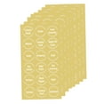 thumbnail image 2 of Miangastore 8 Sheets Pantry Labels Stickers Spice Name Stickers Water Resistant PP Yellow Rectangle for Kitchen Use, 2 of 8