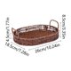 thumbnail image 3 of Woven Storage Basket Hand Woven Desktop Storage Box Bathroom And Kitchen Storage Basket With Handles For Home Office Storage, 3 of 6