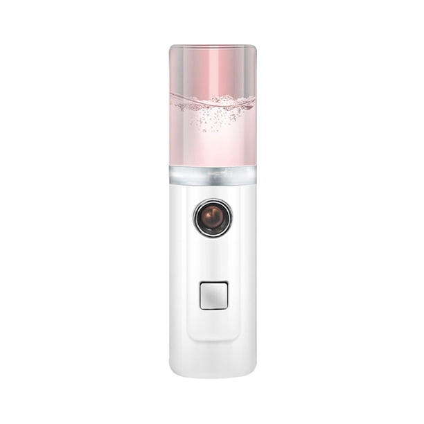 Qarigey Pulverizador de hidratación portátil Aparato de pulverización de belleza Humidificador Recargable Spray Aparato de hidratación Protección de la piel rosa
