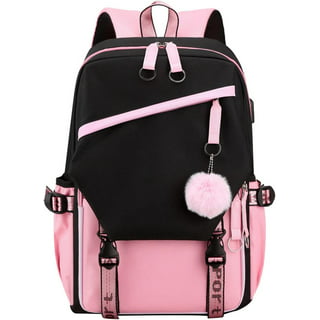School Bags Large Bookbags for Teenage Girls USB with Lock Anti Theft ...