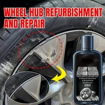 Car Wheel Polishing Paste Scratch Remover, Dull Oxide Wheel Revitalizer, High-Gloss Brightening And Protective Barrier Creation For All Wheel Materials And Finishes