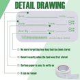 thumbnail image 4 of 13 volumes Food Labels for Catering Food Date Storage Labels 1 x 2 Inch Removable Freezer Labels for Containers Easy Remove, 4 of 5