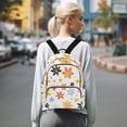 thumbnail image 7 of FORMRS Mini Backpack Purse for Women Quilted Travel Daypack Casual Shoulder Bag, Colorful Retro Floral, 7 of 7