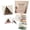 A002- Christmas Tree Canvas Art Kit, variant on Sea Glass Art Kit Featuring Stained Glass Craft for Holiday Home Decoration, Beginner Friendly Christmas Gifts for Adults and Teens, Complete Diy Art Set 1-Piece Set