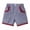 Navy, variant on Girls Bermuda Shorts Kids Elastic Waist Checkered Shorts Summer Casual and Comfort Stretchable Green 18 Months