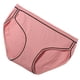 thumbnail image 4 of Bragas de mujer Calzoncillos de algodón sin costuras de cintura media Ropa interior suave, Gris rosa, 4XL tholdsy AP001351-15, 4 of 7