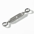 thumbnail image 2 of M4 Eye & Eye/O to O Turnbuckle 304 Stainless Steel, Hardware Kit for Wire Rope Tension Heavy Duty, for Sun Shade, Tent Installation, Anti-Rust, 6 Packs, 2 of 5