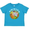 thumbnail image 3 of Inktastic 1st Trip to Zoo Animals Boys or Girls Baby T-Shirt, 3 of 5