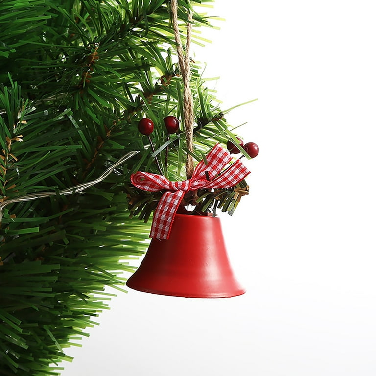 Placa Jingle Bell Natal em Pinus