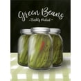 thumbnail image 2 of House Fenway 12x14 Black Ornate Wood Framed with Double Matting Museum Art Print Titled - Farm Fresh Green Beans, 2 of 4