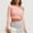 Pink, variant on Women Knitted Sweater Half Shoulder Knitted Sweaters Long Sleeves New Solid Color Sweatshirts White Size L