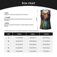 thumbnail image 5 of KLL Whimsical Dragon Color Cool Print Womens Tank Top Sleeveless Workout Tops Athletic Running Shirts Yoga Gym Clothes-X-Large, 5 of 7