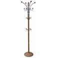 thumbnail image 1 of Perchero ORE 183 cm Madera Cromo 12 Ganchos Acabado Roble, 1 of 1