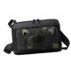 thumbnail image 4 of Bolso de pecho para hombre con cierre de cremallera, moderno bolso bandolera tipo bandolera para el día a día. Negro y verde, 4 of 9