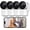 2.4G 4 Pack, variant on Indoor Camera 360? with Pan/Tilt, Pet , 1080P Night Vision, Motion Detection, 2-Way Talk, Alexa & Compatible (2.4GHz WiFi)