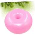 thumbnail image 2 of 1 piece yoga helper ball burst fitness ball donut shape air pump for stretching and effective training at home pink, 2 of 5
