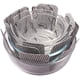thumbnail image 3 of Protectores de ollas y sartenes, juego de 12 3 tamaños, protectores de utensilios de cocina, separadores de sartenes antideslizantes, revestimientos de ollas para apilar, ollas y sartenes de camping Juego de utensilios Ollas de cobre Almacenamiento de hierro fundido Ormromra WRMH-100, 3 of 5