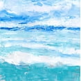 thumbnail image 2 of Art.com Cerulean Sea II Stretched Canvas Print Wall Art by Victoria Borges, 30" x 30", 2 of 4
