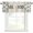 Beige, variant on Wedding Kitchen Valances for Windows, Spring Mr Mrs Flowers Eucalyptus Leaves Plants Bathroom Window Valances 42x12 Inch Rod Pocket Window Treatments Valance Curtains for Living Room Bedroom Decor