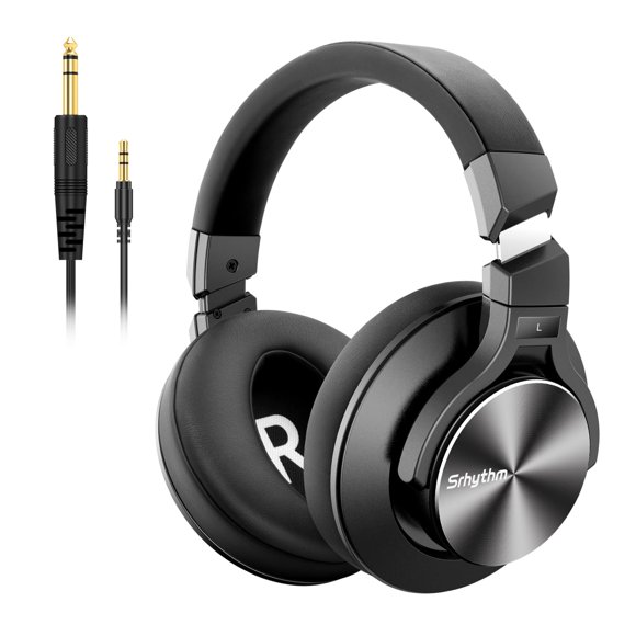 Auriculares Srhythm HD75 con cable para estudio de DJ, fiesta o guitarra