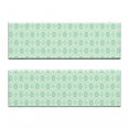 thumbnail image 2 of Mint Bench Cushion Set of 2, Big and Little Circles in Symmetrical Composition with Vintage Pastel Colors, Standard Size Foam Pad and Decorative Cover, Mint and Pale Green, by Ambesonne, 2 of 4