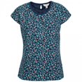 thumbnail image 1 of Trespass - Camiseta de manga corta Charlene de flores para chica mujer (Marino Flores), 1 of 2