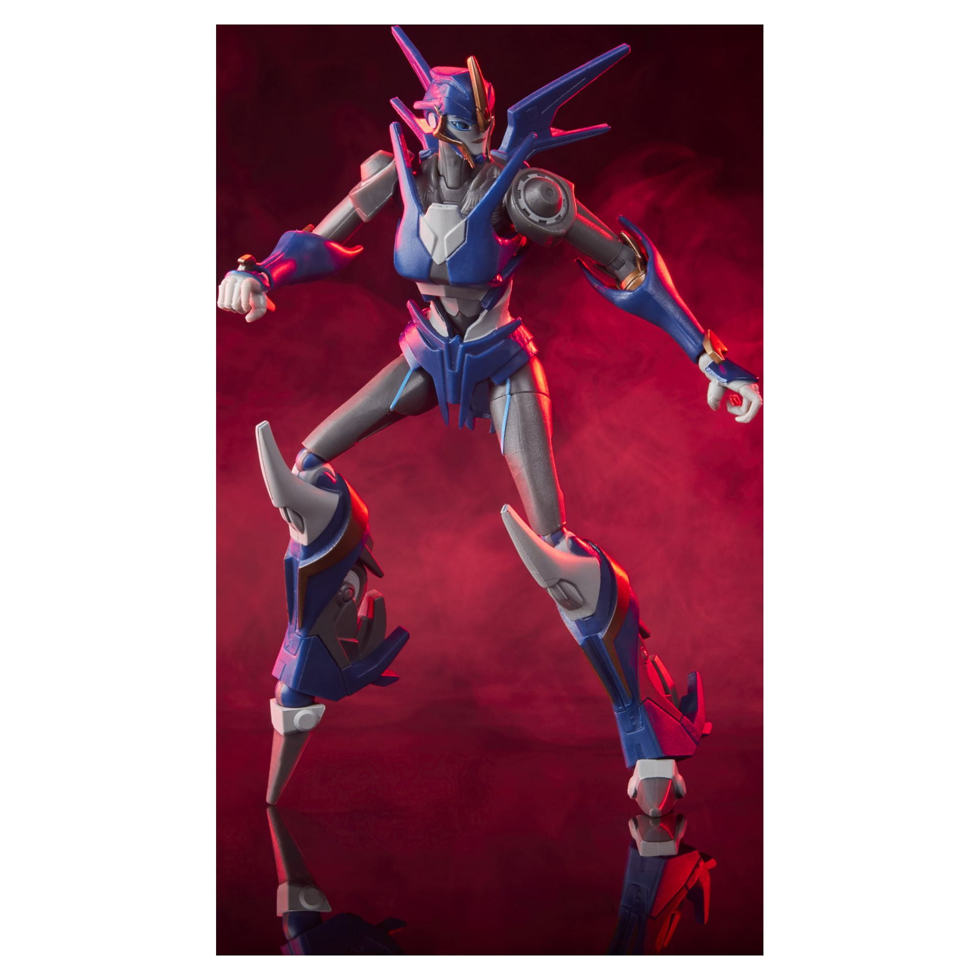 Transformers: R.E.D. Prime Arcee Kids Toy Action Figure for Boys and Girls  (1”)