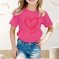 thumbnail image 2 of MUXiin Boys Valentine Shirt Valentine's Day Graphic for Boys And Girls Cool Casual Printed Shirt With Funny Slogan Kids Fashion Tee Boys Valentine Gifts, 2 of 4