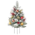 thumbnail image 1 of Christmas Glowing Christmas Tree 75cm PVC with LED Lights 8 Modes Timer for Decoration, 1 of 8