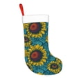 thumbnail image 2 of Fuzoiu Sunflowers Print Christmas Stockings, Party Supplies & Kids Gifts,Big Xmas Stockings Decoration for Family Decorations Hanging Ornament for Xmas Holiday Party, 2 of 7