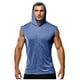 thumbnail image 1 of pstuiky Camisetas sin mangas para hombre, Blusa tipo túnica holgada con capucha para hombre, de verano, de secado rápido, para fitness, con protección solar y elástica. Tops elegantes para mujer l, 1 of 5