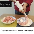 thumbnail image 3 of Grandest Birch 1Set Sausage Stuffer Smooth Edge Sausage Making Food Grade Manual Sausage Maker for Kicthen Sausage Stuffer:Plastic, 3 of 8