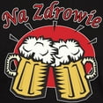 thumbnail image 3 of CafePress - Na Zdrowie Toast With Beer Mugs Dark T Shirt - Men's Classic Graphic Cotton T-Shirt, 3 of 4