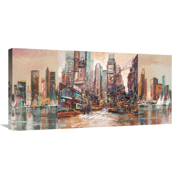 Global Gallery's 'NYC-2' by Luigi Florio Stretched Canvas Wall Art